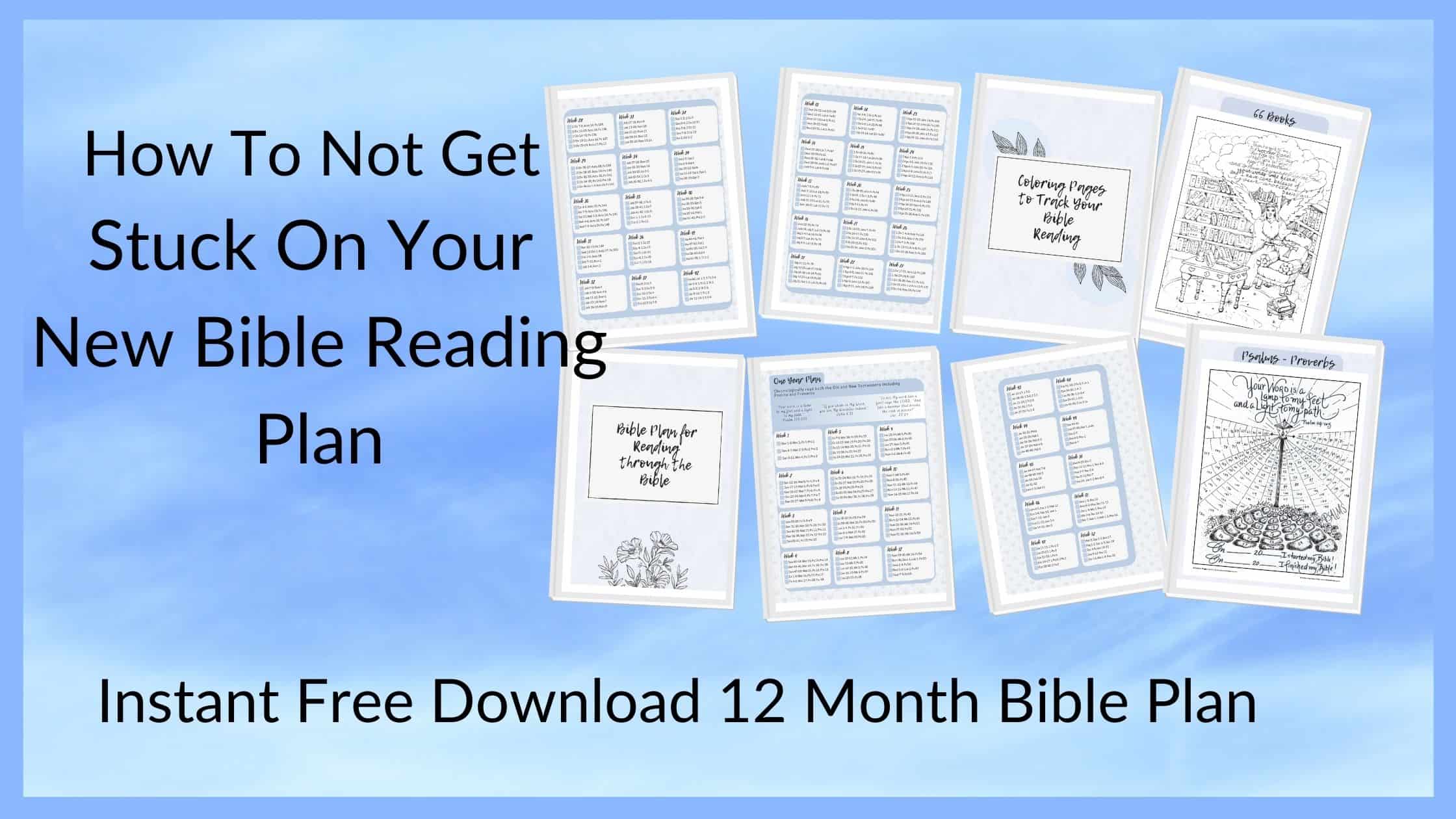 How to Not Get Stuck On Your New Bible Reading Plan - susanldavis.com